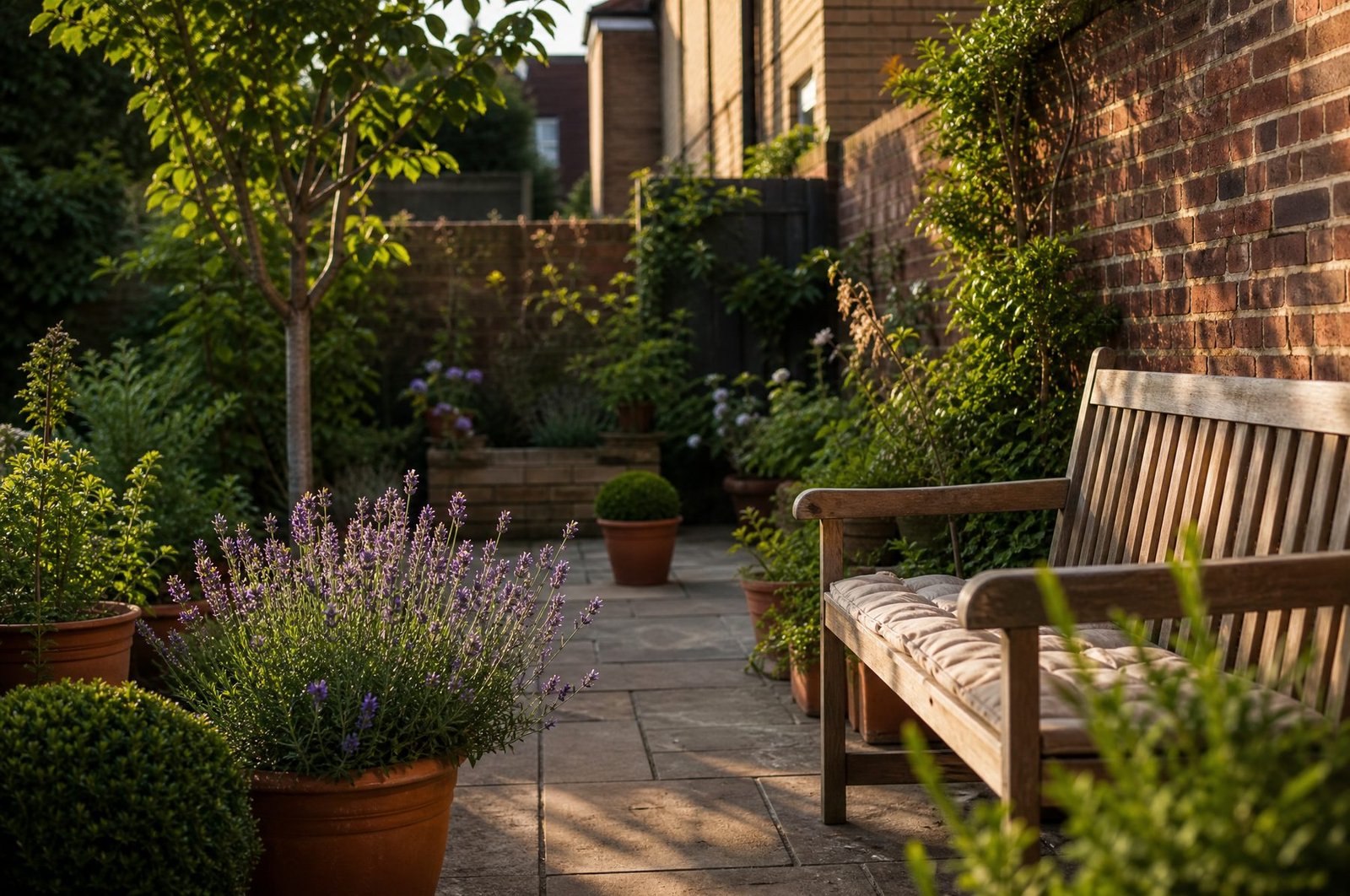 Back garden
