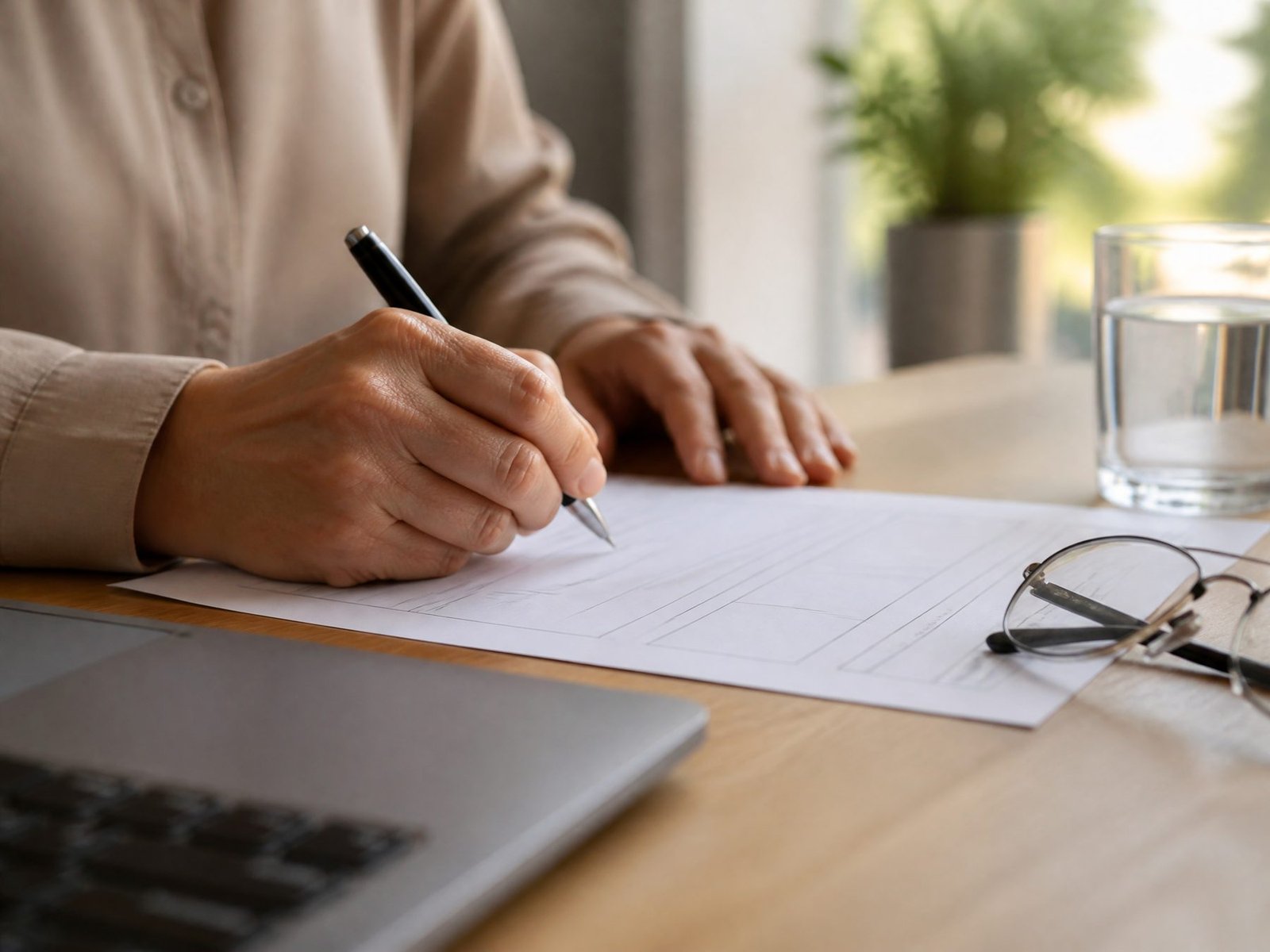 Completing a referral form